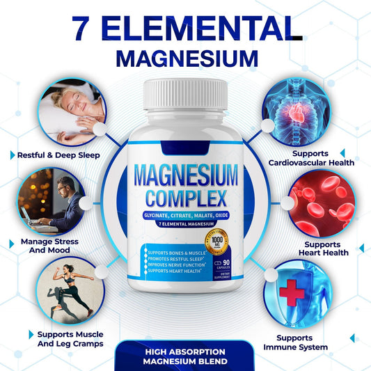 Spot TK hot-selling Magnesium Glycinate Capsules Magnesium capsules Magnesium complex capsules Source factory