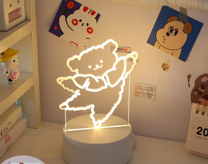 3D Holographic Lamp