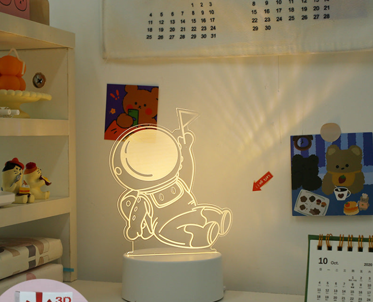 3D Holographic Lamp