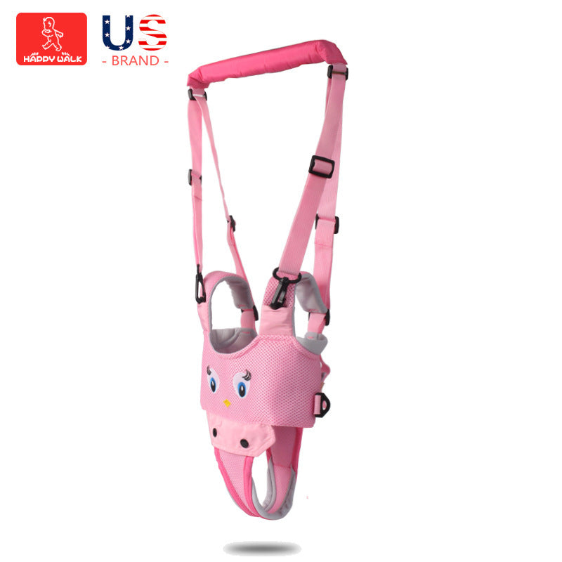 Baby learning to walk belt mesh breathable infant learning to walk multifunctional basket-style baby stroller new Amazon