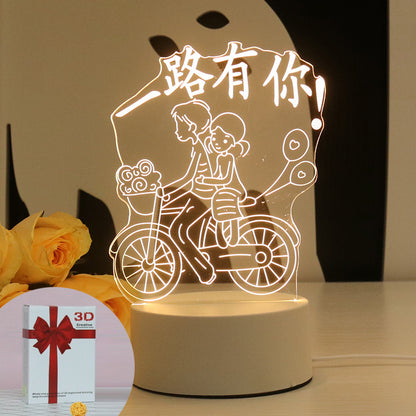 3D Holographic Lamp
