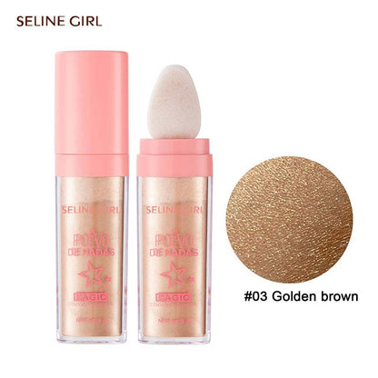 Fairy high light pat powder body highlight brighten natural three-dimensional volume repair blush flash powder cross-border tremolo makeup