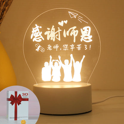 3D Holographic Lamp