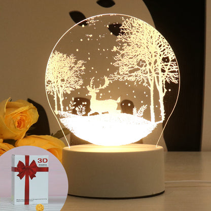 3D Holographic Lamp