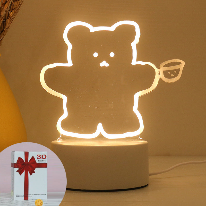3D Holographic Lamp