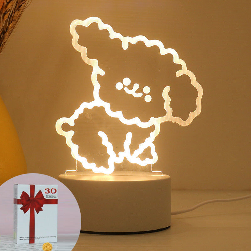 3D Holographic Lamp