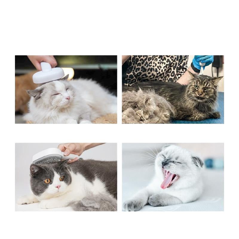 Pet cat and dog hair comb deep remove floating hair dog brush cat brush long hair brush cat hair cleaner