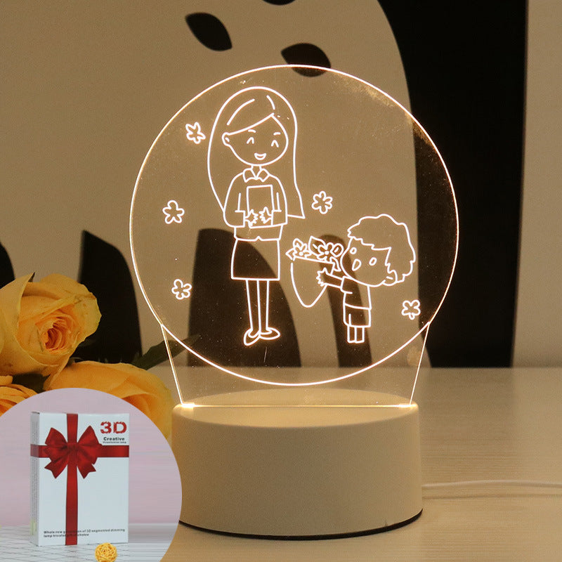 3D Holographic Lamp