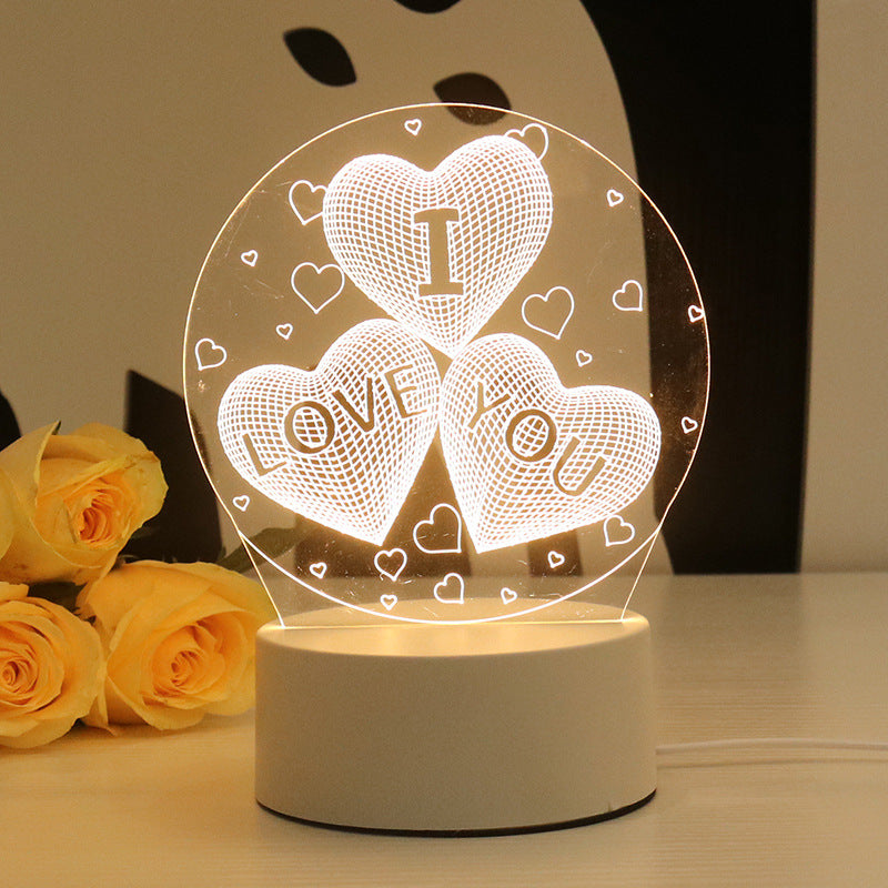 3D Holographic Lamp
