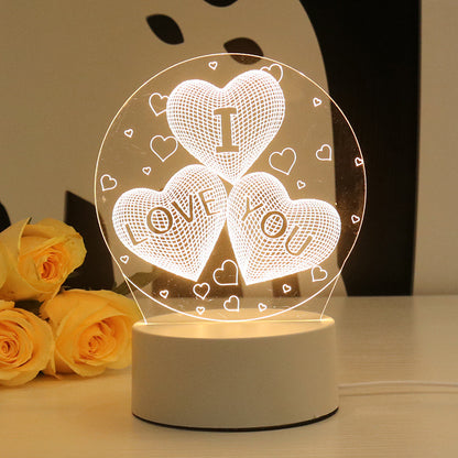 3D Holographic Lamp