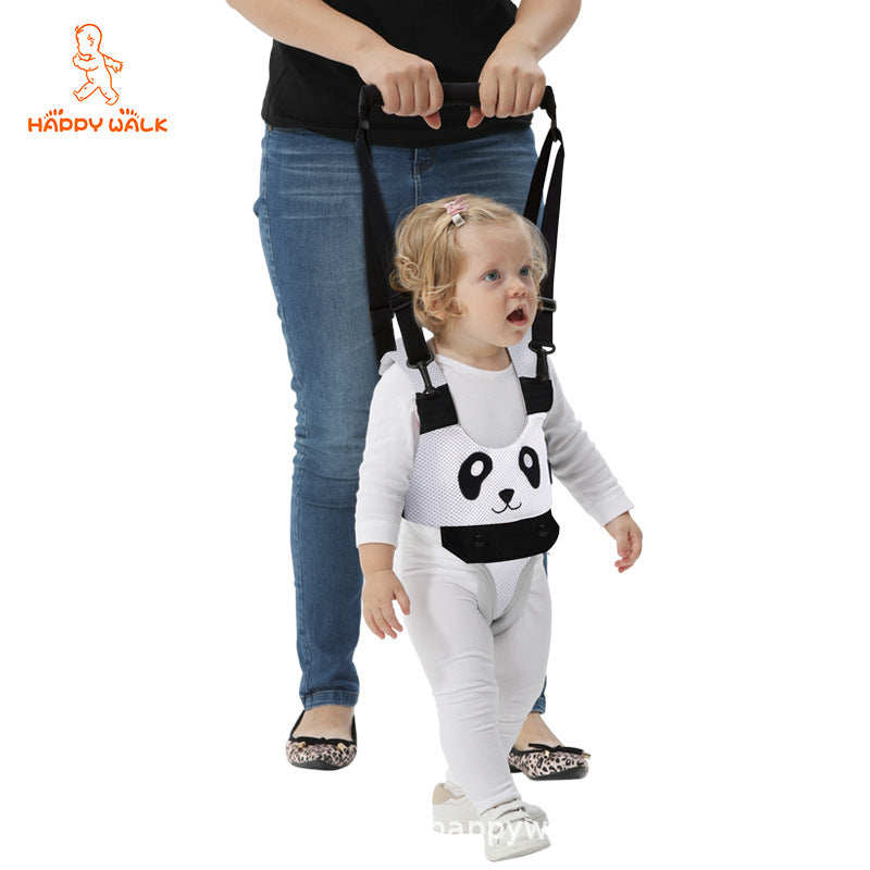 Baby learning to walk belt mesh breathable infant learning to walk multifunctional basket-style baby stroller new Amazon