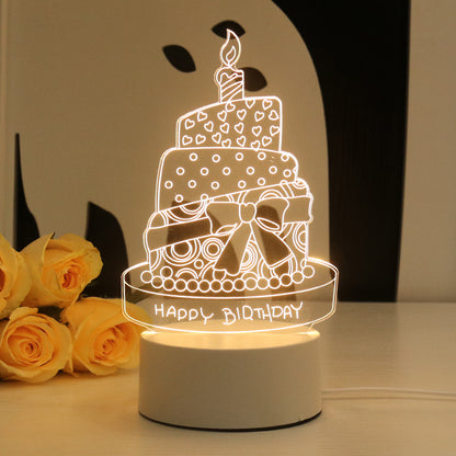 3D Holographic Lamp