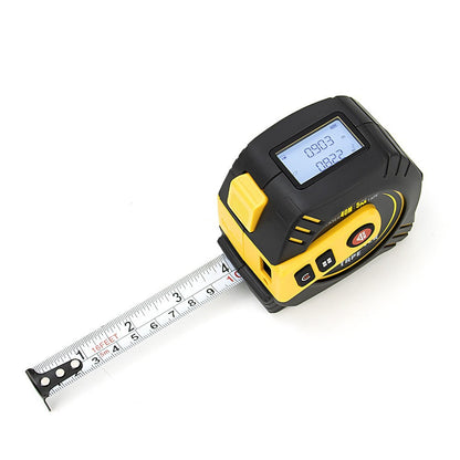 Tape measure laser distance meter handheld infrared electronic ruler high precision multi-function laser measuring ruler for room use