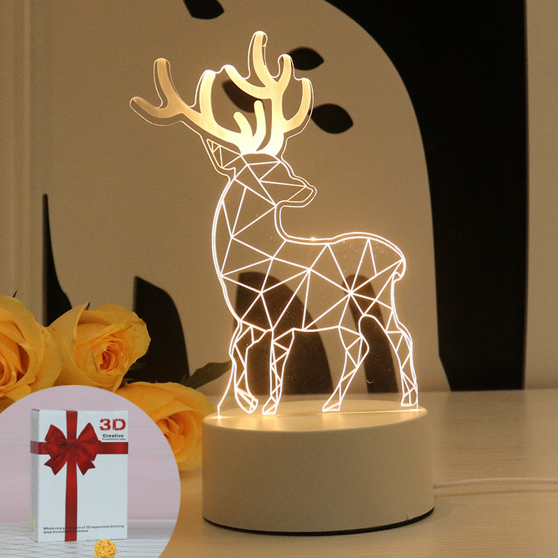 3D Holographic Lamp