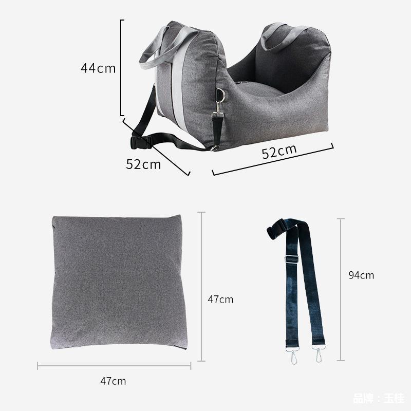 Yueshang Four Seasons Pet Car Nest Pet Travel Dog Mat Portable Car Seat Supports Dropshipping