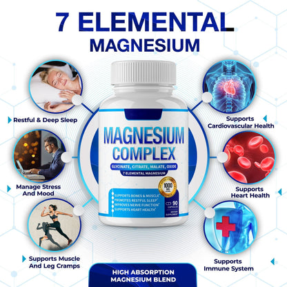 Spot TK hot-selling Magnesium Glycinate Capsules Magnesium capsules Magnesium complex capsules Source factory