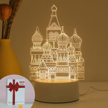 3D Holographic Lamp