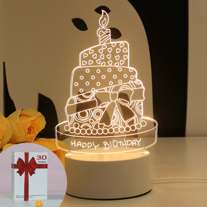 3D Holographic Lamp