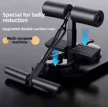 Widened sit-up assistive device for men and women to sit up and exercise the abdominal vest line at home