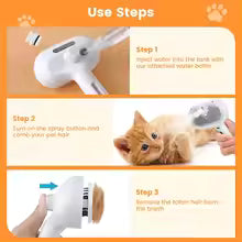 Pet cat and dog hair comb deep remove floating hair dog brush cat brush long hair brush cat hair cleaner