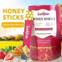 Shilajit Honey Sticks Strawberry Flavor 30 Sticks Factory Stock Wholesale TK Hot Seller