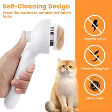 Pet cat and dog hair comb deep remove floating hair dog brush cat brush long hair brush cat hair cleaner
