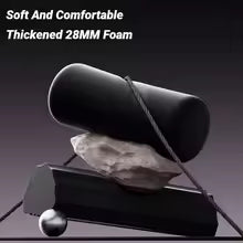 Widened sit-up assistive device for men and women to sit up and exercise the abdominal vest line at home