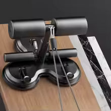 Widened sit-up assistive device for men and women to sit up and exercise the abdominal vest line at home