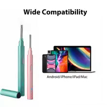 Cross-border high-definition intelligent visualization ear pick set WiFi endoscope ear cleaner luminous ear pick
