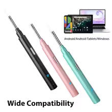 Cross-border high-definition intelligent visualization ear pick set WiFi endoscope ear cleaner luminous ear pick