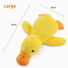Cross-border dog toy plush bite-resistant sleeping companion sound puppy boredom relief artifact golden retriever corgi dog pet supplies