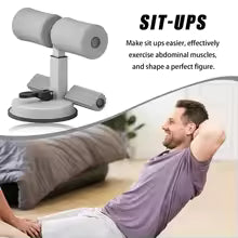 Widened sit-up assistive device for men and women to sit up and exercise the abdominal vest line at home