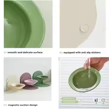 Miaoxiangjia ceramic high-legged oblique cat bowl with neck protection and not easy to overturn the food bowl with increased height for pet cats and dogs