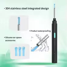Cross-border high-definition intelligent visualization ear pick set WiFi endoscope ear cleaner luminous ear pick