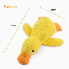 Cross-border dog toy plush bite-resistant sleeping companion sound puppy boredom relief artifact golden retriever corgi dog pet supplies
